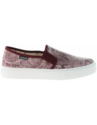 Victoria Slip On Tej Serpentina Metalizado